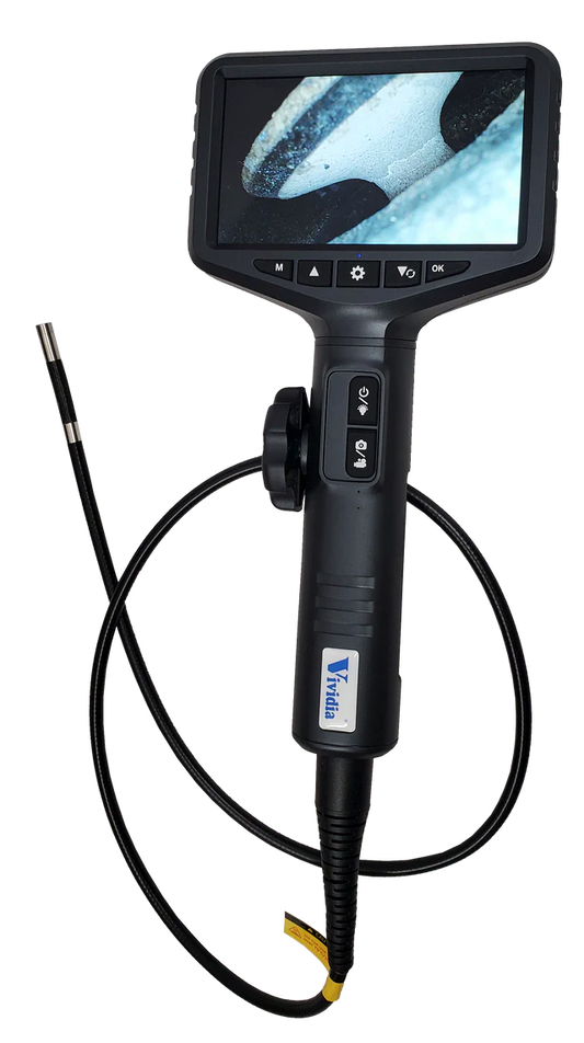 Vividia VA-650 LCD Two-Way Articulating Borescope Videoscope